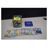 500-Pokemon Cards in Tin