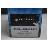 500rds. Unopened Box  .22 Cal. Long Riffle Ammo