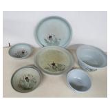 Vtg. Buchan Thistleware Stoneware Pottery - NOTE