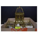 Four Exterior Light Fixtures. New