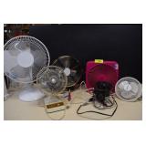 Six Electric Fans