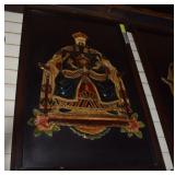Asian Emperor Wall Plaques Art   24 x 36