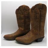 Women's ARIAT Brown Leather Western Boots - 9B