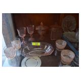 Vintage Pink Depression Glass & More Pink Glass