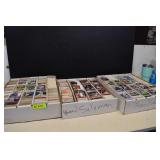 Three Boxes Early 90's Sportscards. Most Commons