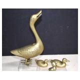 Brass Ducks,Small Ones Are Solid Brass
