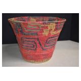 Native American Coiled Basket,See Photos For Cond.