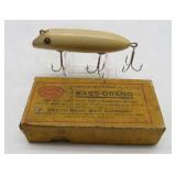 Vtg. Wooden Southbend Bass-Oreno Lure w/Box