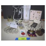 Fifteen Pieces Of New Costume Jewelry