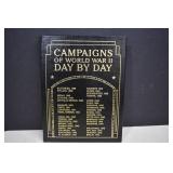 The Easton Press, Campaigns Of World War II Day By