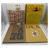 Complete 1962 'EROS' Four Book Set