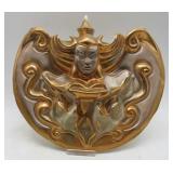 MCM Tibetan Ceramic Wall Pocket