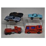 Five 1970's  Diecast Hot Wheels