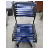 Contemporary Rolling Bungee Cord Chair