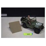 The Danbury Mint Metal WW II Jeep Replica