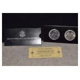 1977 P & D Eisenhower Dollars w/ COA