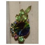 Vtg Heliotrope Rhinestone/Possibly Juliana**