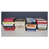 19 Assorted 8-Track Tapes - Untested