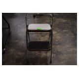 Vintage Folding Two Step Step Stool