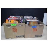 Two Boxes of Dvd's. Several TV  Series