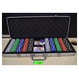 Quality Heavy Poker Chip Set in Case