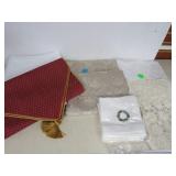 Asstd. Vtg. LInens, Napkins, Doilies, Table Runner