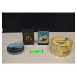 Four Vintage Tabacco Tins