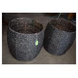 Two Big Woven Baskets