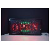 Color Changing Light Up Open Sign (Very Bright)
