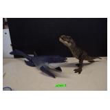 Two Large Dinosaur. One Battery Operated