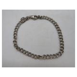 James Avery Sterling Charm Bracelet - 6.82gr