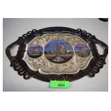 Hand Painted Turkish Copper Tray