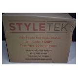 1000 New Clear Powder Free Gloves Size Medium