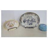 Vtg. H&C Japanese Revival Platter, Royal Doulton