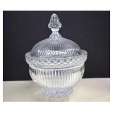 Fifth Avenue Crystal Bonbonniere Compote w/ Lid