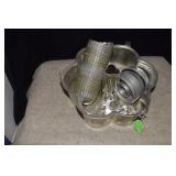 Lg Bundt Pan, 42 Smaller Bundt/Candle Molds & Two