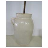 Large Unbranded Stonewear Butter Churn w/Paddle