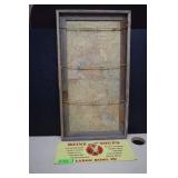 Clothes Pin Note Board & Heinz Soup Metal Sign