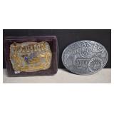 Houston Rodeo Belt Buckle & 2000 Texas FFA
