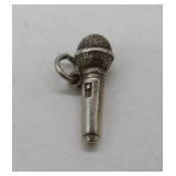 James Avery Sterling Microphone Charm - 3.52gr