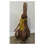 Large Rabbit Made out of Twigs - 32'