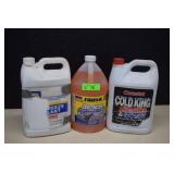 Two Gallon Anti Freeze & Gallon Rain-x De-Icer