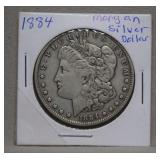 1884 Morgan Silver Dollar