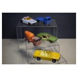 Five Vintage 'Lesney' Matchbox Diecast Cars