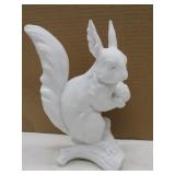 Vtg. Kaiser Germany White Porcelain Squirrel w/Nut