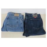 Wrangler and Arizona Relaxed Fit Jeans - 38x30