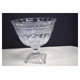 Vintage Godinger Versailles Crystal Pedestal Bowl