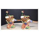 Retired Fitz & Floyd Autumn Bounty Pheasant Candle