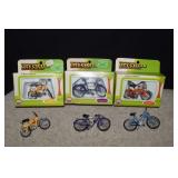 (6) Zee Toys/City Cycles, 1/20 Scale Models Bikes
