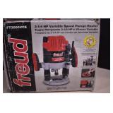 3- 1/4 HP Variable Speed Plunge Router,Working